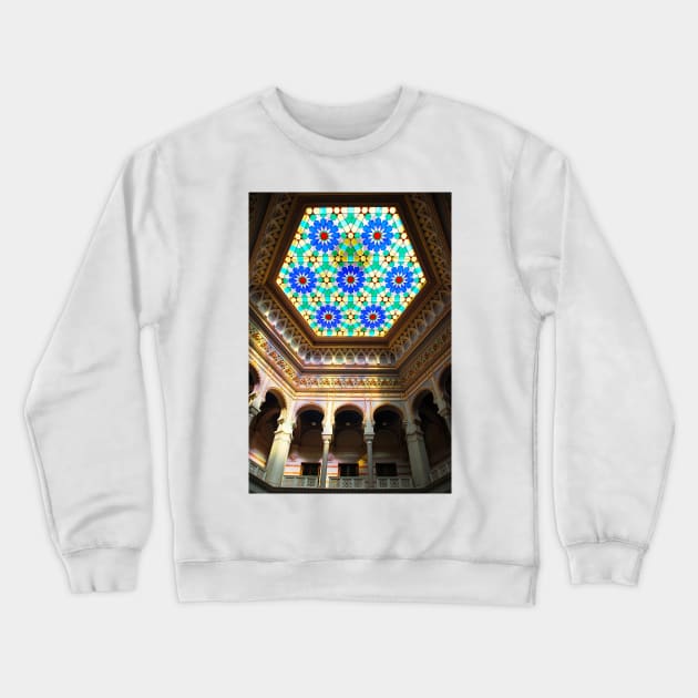 Sarajevo City Hall Crewneck Sweatshirt by jojobob